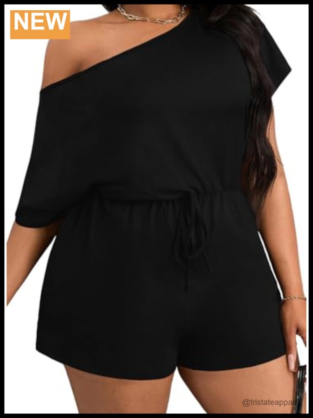 Plus Size Off Shoulder Jumpsuit Short Sleeve Romper Overalls Pockets
